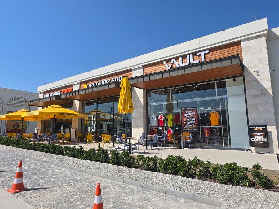 Sarıyıldızspor X Vault X Blue Monkey Coffee Concept Novada Muğla Mağaza