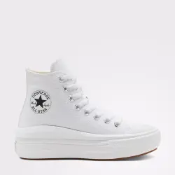 Converse CHUCK TAYLOR ALL STAR MOVE BEYAZ Kadın Sneaker 568498C-102 - 1