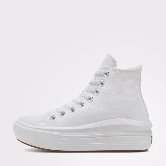 Converse CHUCK TAYLOR ALL STAR MOVE BEYAZ Kadın Sneaker 568498C-102 - 2