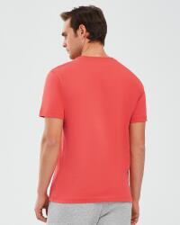 Skechers Essential M Short Sleeve T-Shirt KIRMIZI Erkek Tshirt - 3