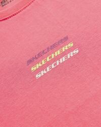 Skechers Essential W Short Sleeve T-Shirt Pembe Kadın Tshirt - 4