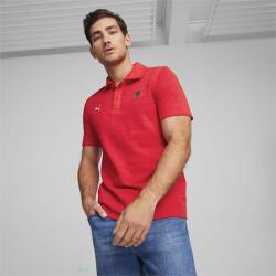 Puma Ferrari Style Jacquard Polo KIRMIZI Erkek Polo Tshirt - 1