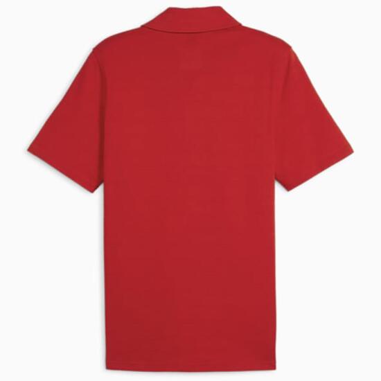 Puma Ferrari Style Jacquard Polo KIRMIZI Erkek Polo Tshirt - 7