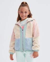 Skechers G Outdoor Fleece Full Zip Sherpa Pembe Çocuk Polar - 4