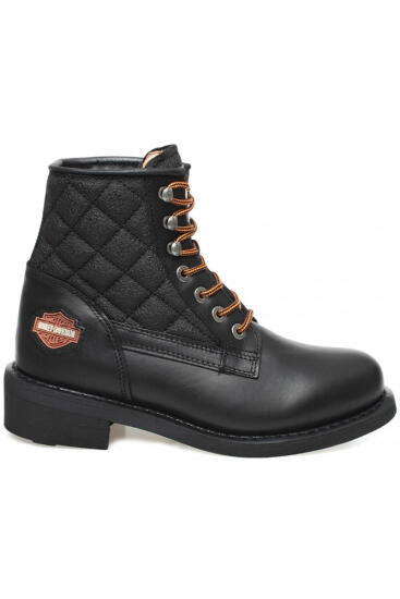 Harley Davidson NEW WORKER MID SİYAH Erkek Bot - 1