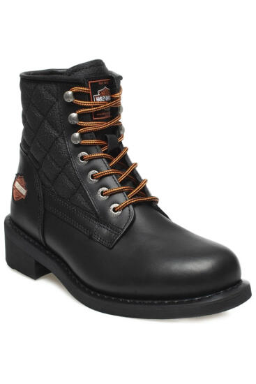 Harley Davidson NEW WORKER MID SİYAH Erkek Bot - 2