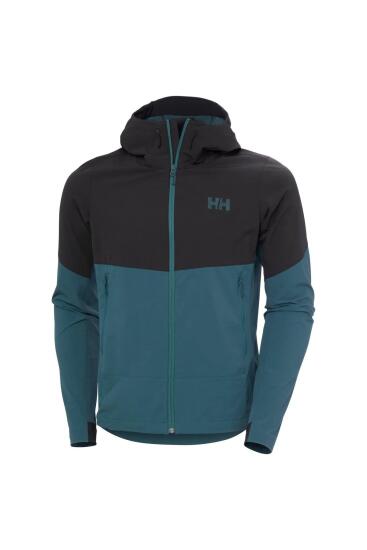 Helly Hansen BLAZE SOFTSHELL KAPİŞONLU MONT Yeşil Erkek Mont - 1