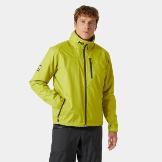 Helly Hansen HELLY HANSEN CREW KAPİŞONLU MIDLAYER MONT SARI Erkek Mont - 4