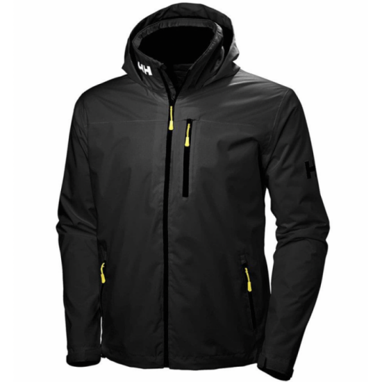 Helly Hansen HH CREW HOODED MIDLAYER JACKET SİYAH Erkek Mont - 1