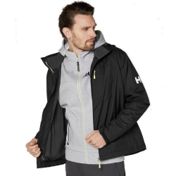 Helly Hansen HH CREW HOODED MIDLAYER JACKET SİYAH Erkek Mont - 4