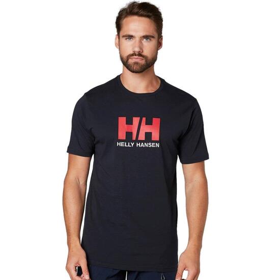 Helly Hansen HH LOGO T-SHIRT LACİVERT Erkek Tshirt - 1