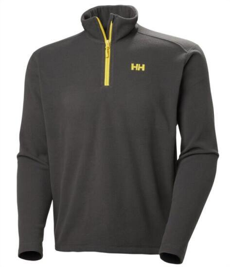 Helly Hansen HH MOUNT POLAR FLEECE Siyah-Sarı Erkek Sweatshirt - 1