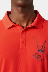 Helly Hansen HP RACE POLO T-SHIRT KIRMIZI Erkek Polo Tshirt - 3