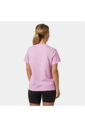 Helly Hansen W HH LOGO T-SHIRT 2.0 Pembe Kadın Tshirt - 2