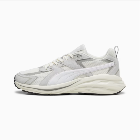 Puma Hypnotic LS Beyaz-Gri Erkek Sneaker Ayakkabı - 2