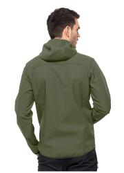 Jack Wolfskin BORNBERG HOODY M Haki Erkek Mont - 2