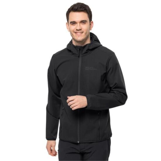 Jack Wolfskin BORNBERG HOODY M SİYAH Erkek Mont - 2