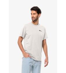 Jack Wolfskin ESSENTIAL T M Gri Erkek Tshirt - 1