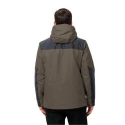 Jack Wolfskin JASPER 3IN1 JKT M Kahverengi Erkek Mont - 3