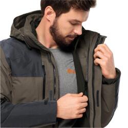 Jack Wolfskin JASPER 3IN1 JKT M Kahverengi Erkek Mont - 7