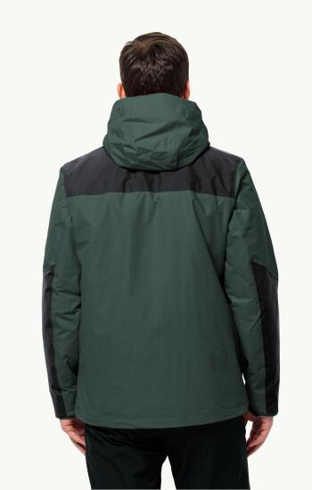 Jack Wolfskin JASPER 3IN1 JKT M SİYAH Erkek Mont - 3