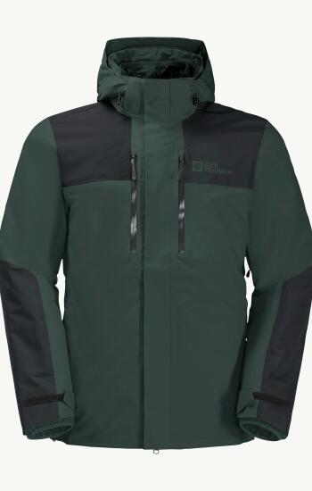 Jack Wolfskin JASPER 3IN1 JKT M SİYAH Erkek Mont - 10