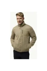 Jack Wolfskin Kaminfeuer Jkt M Bej Erkek Mont - 3