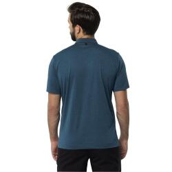 Jack Wolfskin PACK & GO POLO M Mavi Erkek Polo Tshirt - 2