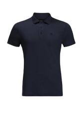 Jack Wolfskin TRAVEL POLO M LACİVERT Erkek Polo Tshirt - 1