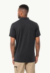 Jack Wolfskin TRAVEL POLO M SİYAH Erkek Polo Tshirt - 2