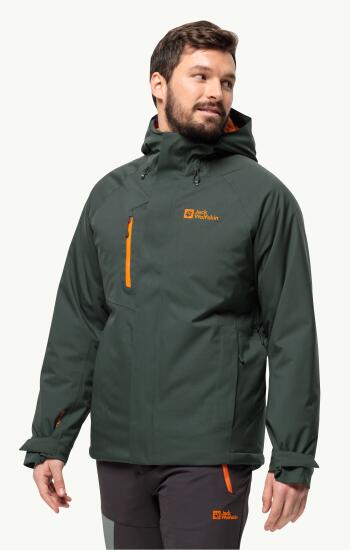 Jack Wolfskin TROPOSPHERE INS JKT M SİYAH Erkek Mont - 1