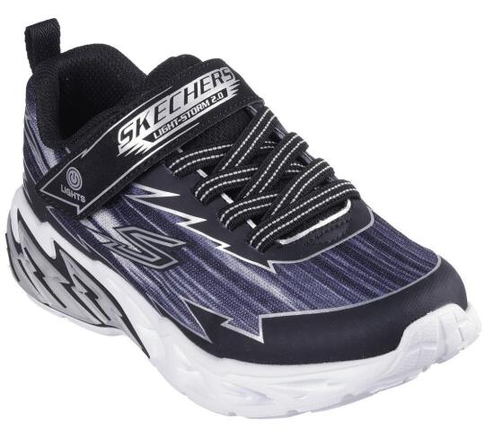 Skechers LİGHT STORM 2.0 - BOLT-BRİGHTS SİYAH Çocuk Günlük Ayakkabı - 5