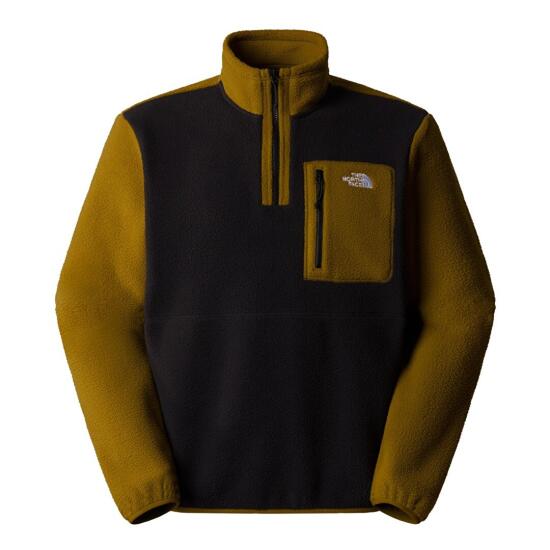 The North Face M Yumori 1/4 Zip SİYAH Erkek Polar - 4