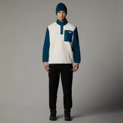 The North Face M Yumori 1/4 Zip BEYAZ Erkek Polar - 2