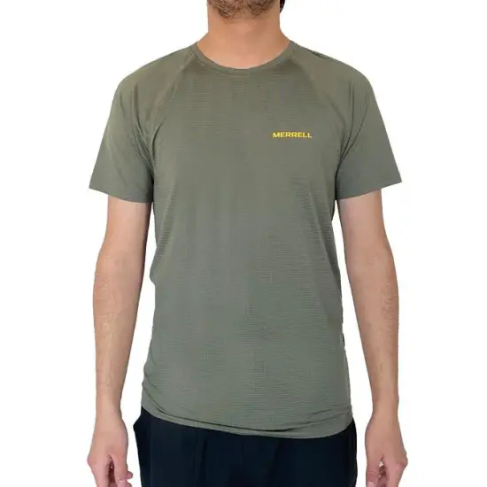 Merrell TEND Haki Erkek Tshirt - 1