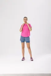 Merrell TYME Pembe Kadın Tshirt - 1