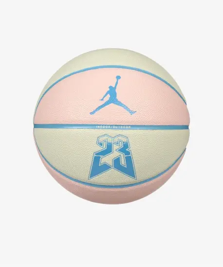 Nike Jordan Ultimate 2.0 8P Graphic Deflated Pembe Unisex Basketbol Topu - 1