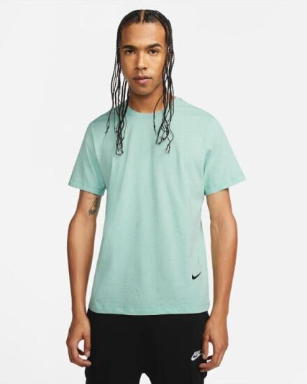 Nike M NSW TEE SUSTAINABILITY Yeşil Erkek Tshirt - 1