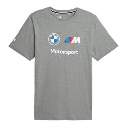 Puma BMW MMS ESS Logo Tee Gri Erkek Tshirt - 5