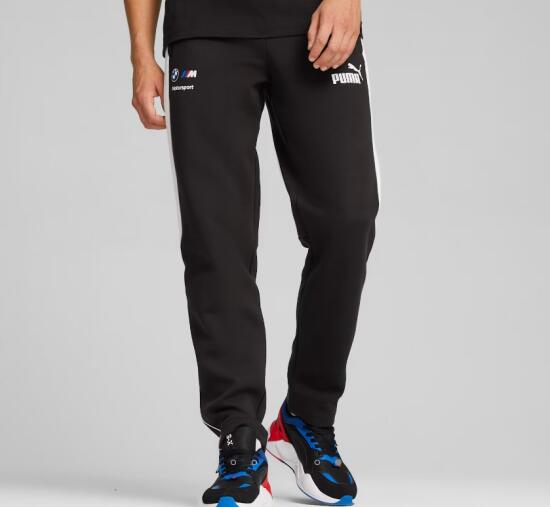 Puma BMW MMS MT7+ Track Pants SİYAH Erkek Eşofman Altı - 1