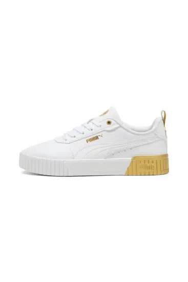 Puma Carina 2.0 Metallic Dream BEYAZ Kadın Sneaker Ayakkabı - 2