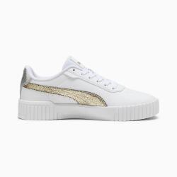 Puma Carina 2.0 Metallic Shine BEYAZ Kadın Günlük Ayakkabı - 5