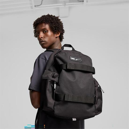 Puma PUMA Deck Backpack SİYAH Erkek Sırt Çantası - 1