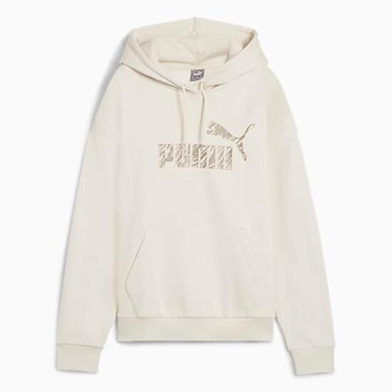 Puma ESS+ ANIMAL Hoodie FL Kadın Sweatshirt - 6