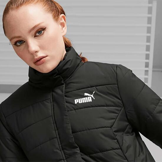 Puma ESS+ Padded Jacket SİYAH Kadın Mont - 4