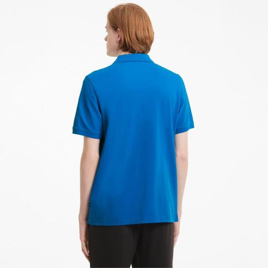 Puma ESS Pique Polo Mavi Erkek Polo Tshirt - 2