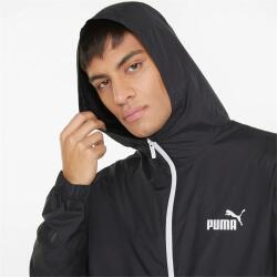 Puma ESS Solid Windbreaker SİYAH Erkek Eşofman Üstü - 7