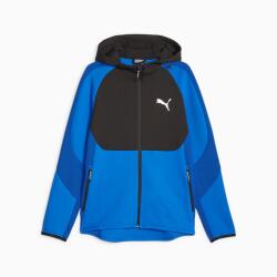 Puma EVOSTRIPE Full-Zip Hoodie DK Mavi Erkek Eşofman Üstü - 6