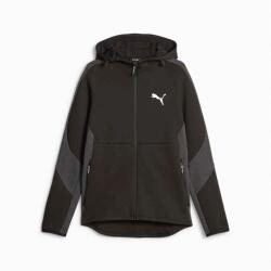 Puma EVOSTRIPE Full-Zip Hoodie DK SİYAH Erkek Eşofman Üstü - 5