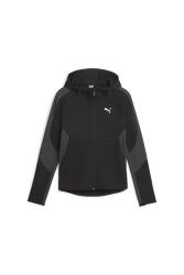 Puma EVOSTRIPE Full-Zip Hoodie SİYAH Kadın Eşofman Üstü - 1